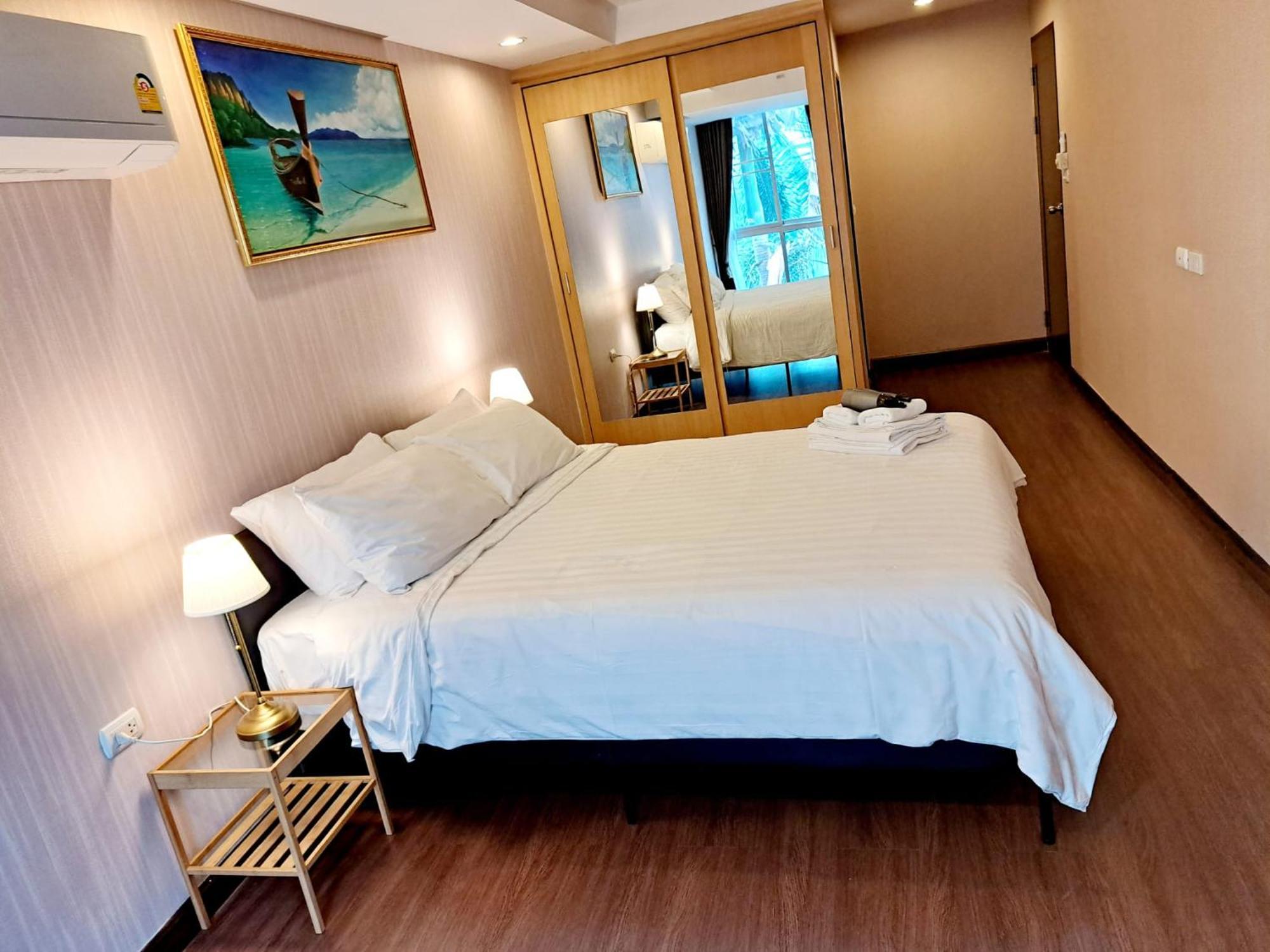 Bahay bakasyunan Downtown 2bedrooms3bth Near Asoke Btsmrt No1 *
