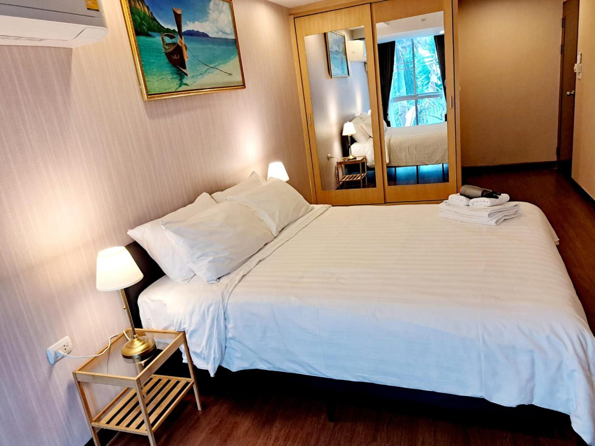 Bahay bakasyunan Downtown 2bedrooms3bth Near Asoke Btsmrt No1