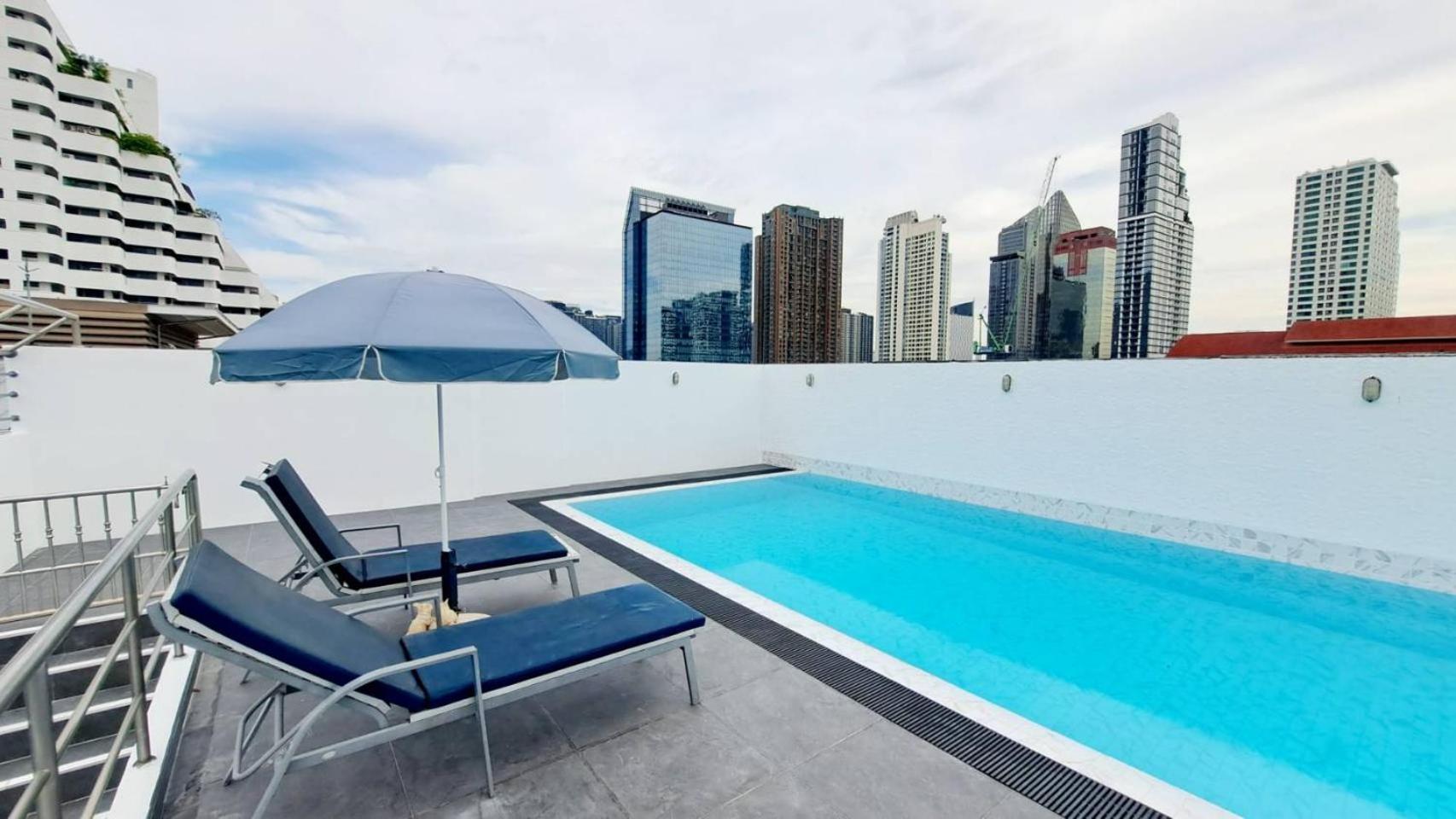 Bahay bakasyunan Downtown 2bedrooms3bth Near Asoke Btsmrt No1